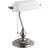 Eglo Banker Desk Lamp White Smoky Nickel Bordslampa