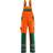 Mascot 07169-860 Compete Bib & Brace Overalls - Orange/Green