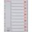 Esselte Index PP A4 1-10