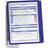 Durable Display Panel System Vario Wall 5 Dark Blue