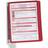 Durable Display Panel System Vario Wall 5 Red