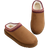 Shein 2025/2025 New Fluffy Slip-On Slippers For Women - Camel