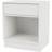 Montana Furniture Dream Plinth H7 White Bedside Table 30x35.4cm