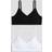 H&M Vadderad Kort Topp 2-Pack - Flicka