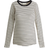 H&M Mama Ribbed Jersey Top Cream/Striped (1194188017)