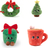 Shein Cute Personified Smiling Face Mug Decoration 4pcs