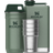Stanley Pre-Party Shot Glass + Flask Set Hammertone Green Kitchenware 4pcs