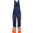 Engel 3547-319 Safety Light Bib Overall - Blue Ink/Hi-vis Orange