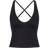 SKIMS x Nike Shine V Neck Tank - Obsidian