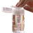 Shein Bow Tie Pattern Clear Pet Refillable Travel Bottle