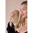 SVNX Women's Oval Pearl Clutch Bag Gold