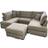 Furniture 786 Harper Beige Sofa 5 Seater