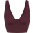 SKIMS x Nike Matte V Neck Bra Top - Currant