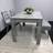 Kosy Koala Wooden Table with 2 Chairs and 1 Bench Grey Dining Set 4pcs