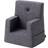 by KlipKlap KK Kids Chair Blue Grey w. Grey