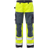 Fristads 2585 Flame Work Trousers - High Vis Yellow/Navy