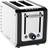Dualit Architect 2 Slot Black & White