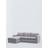 John Lewis Bailey II LHF Chaise End Brushed Tweed Grey Sofa 178cm 3 Seater