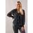 Wallis Petite Occasion Ruffle Front Black