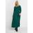 Yours Curve Green Ribbed Maxi Dress - Green