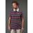 Debenhams Navy Boxford Stripe Polo Shirt - Navy