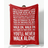 Shein Cartoon Inspirational Liverpool Slogan Multicolor Blankets Multicolour