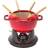Staub Specialties Fonduesæt 20 cm Kirsebærrød