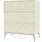 Montana Furniture Carry with Legs Vanilla/Chrome Chest of Drawer 69.6x82.2cm