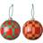 IKEA VINTERFINT Red/Green Christmas Tree Ornament 2pcs