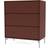 Montana Furniture Carry with Legs Masala/Chrome Chest of Drawer 69.6x82.2cm
