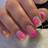 Shein Transform Your Nails With 24pcs Short Square Flower Pattern Full Nail Kit 24-pack