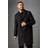 Burton Charcoal Signature 3 Button Epsom Wool Blend Coat - Charcoal