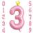Shein 32pcs 40-Inch Pink Number Balloons Set