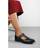 Where's That From Tahlia Wide Fit Girl's School T-Bar Buckle Mary Jane Shoes - Black