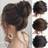 Shein Messy Donuts, Buns, Wigs, Fluffy And Naturally Elastic Buns, Synthetic Hair Extensions, Elegant And Natural Hair Accessories Suitable For Daily Use