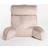 OHS Cuddle Cushion With Head Rest Chair Cushions Brown