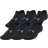 Under Armour Essential No Show Socks 6-pack - Black/Castlerock