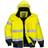 Portwest C465 Hi-Vis 3-in-1 Contrast Bomber Jacket - Yellow/Navy