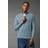 Debenhams Twisted Yarn Half Zip Knitted Jumper - Dark Blue