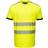 Portwest T181 PW3 Hi-Vis Cotton Comfort T-shirt - Yellow/Black