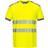 Portwest T181 PW3 Hi-Vis Cotton Comfort T-shirt - Yellow/Grey