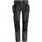 Snickers Workwear 6208 Litework Trousers Steel Grey\Black