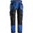 Snickers Workwear 6214 RuffWork Trousers Holster Pockets True Blue/Black