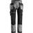 Snickers Workwear 6214 RuffWork Trousers Holster Pockets Grey/Black