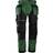 Snickers Workwear 6214 RuffWork Trousers Holster Pockets Forest Green/Black