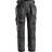 Snickers Workwear 6214 RuffWork Trousers Holster Pockets Steel Grey/Black