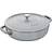 Staub Chistera Graphite Gray with lid 24 cm