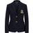 Lauren Ralph Lauren Anfisa Patch Jacquard Blazer - Navy Blue