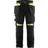 Blåkläder 15551860 Craftsman Trousers Black/Hi-vis Yellow