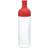 Hario Cold Brew Tea Bottle With Filter 0.75L Red Kitchenware